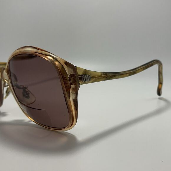 Rare Vintage M/C USA Sunglasses Glasses Frames MC 7927 - Frames Only - Brown main image 6